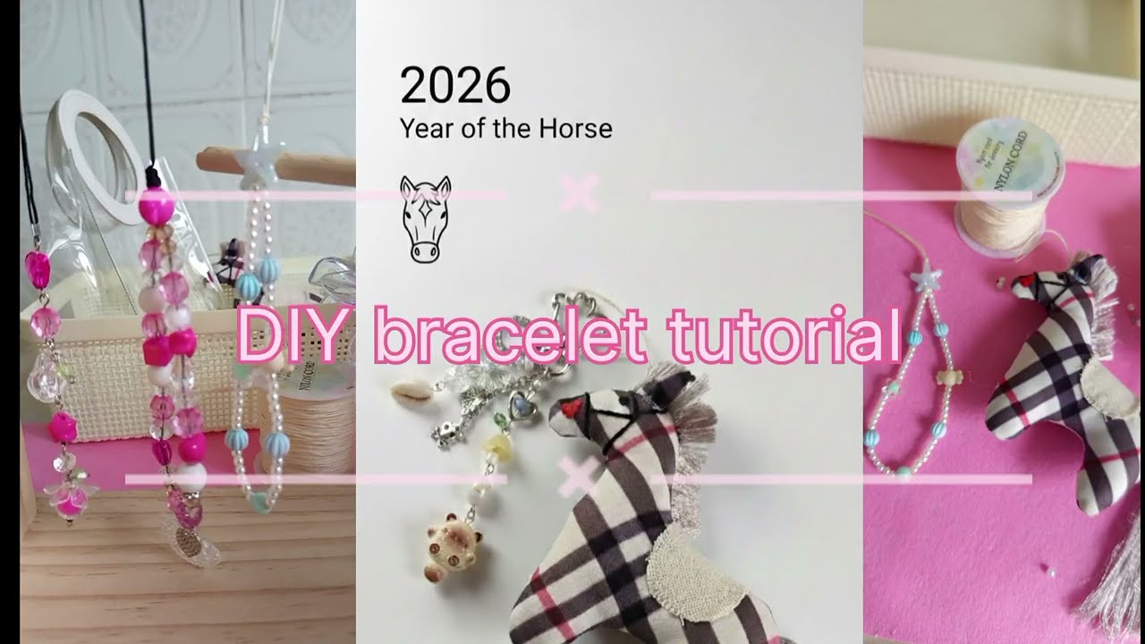 DIY Beaded Keychain | Handmade Accessory |  DIY jewelry