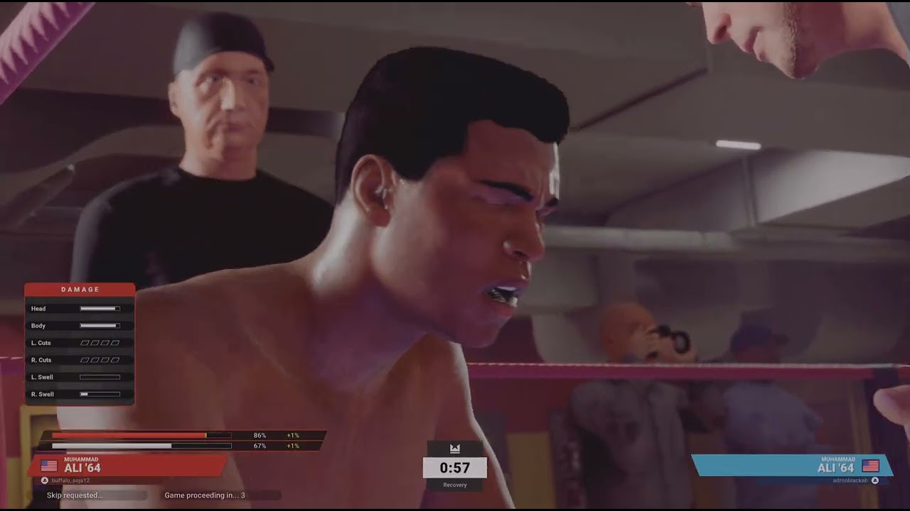 Undisputed Muhammad Ali versus Muhammad Ali.