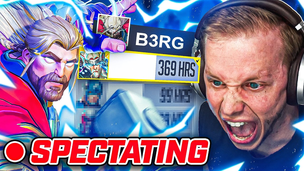 SPECTATING THE #1 THOR IN MARVEL RIVALS