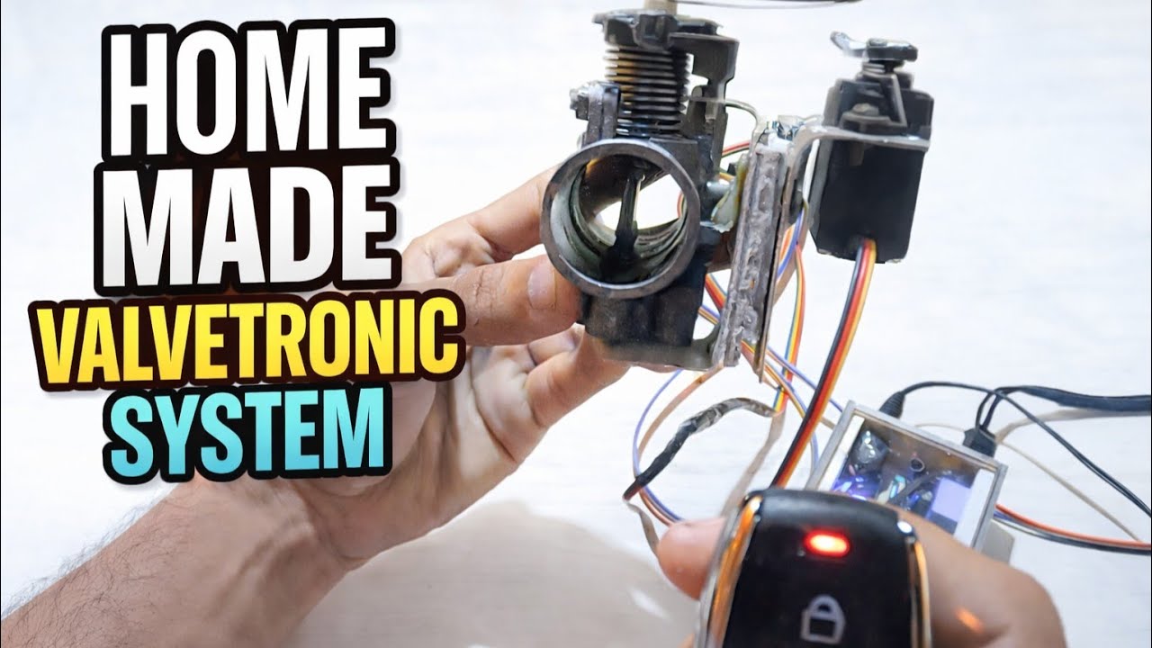 How to Build a Valvetronic at home | Remote Control Valvetronic build at home | in kannada. 