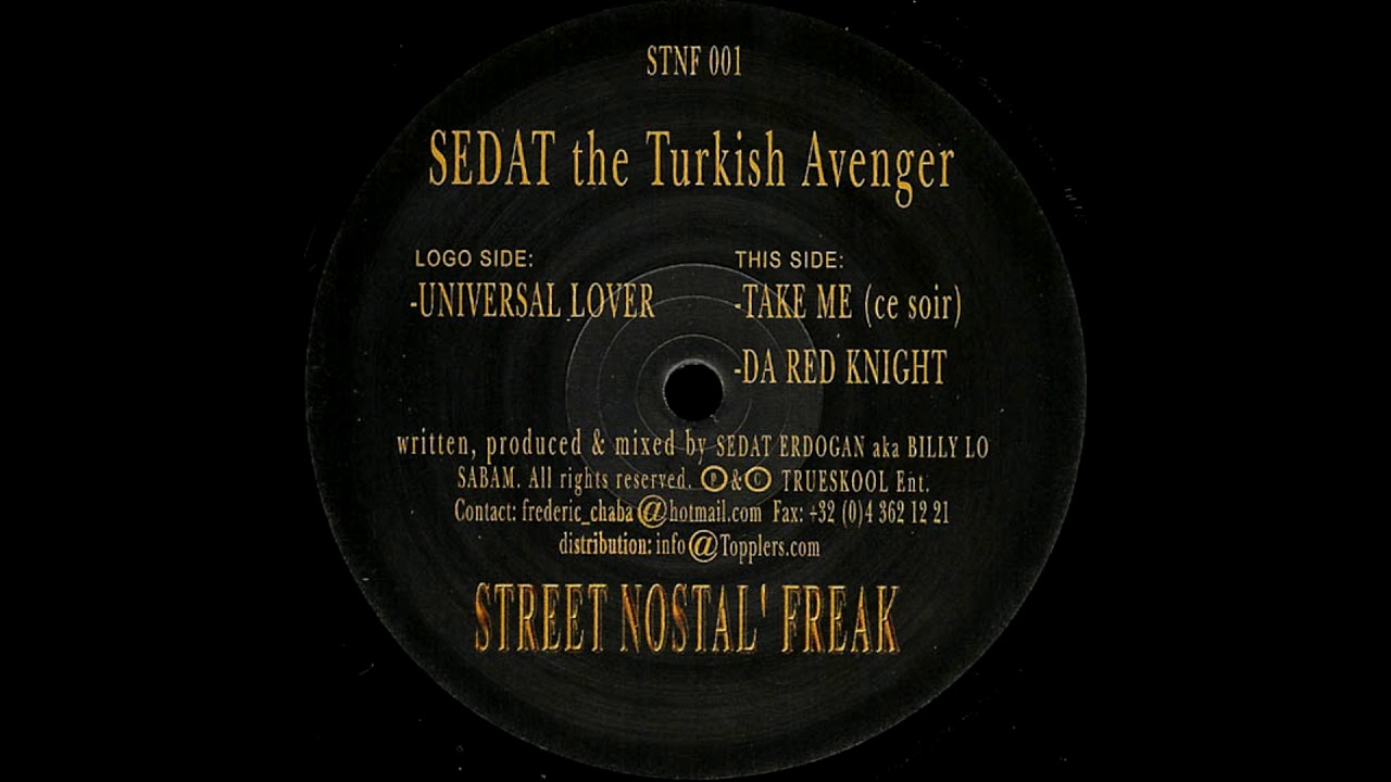 Sedat The Turkish Avenger - Da Red Knight (Best Quality)