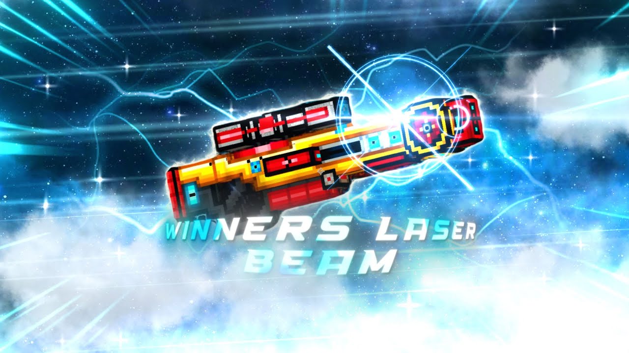 Obtaining and testing Winner's Laser Beam (Pixel Gun 3D)