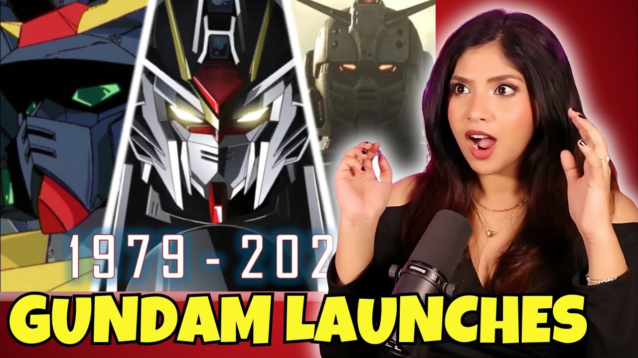 THIS IS FREAKING AMAZING! | ALL GUNDAM FIRST LAUNCHES REACTION