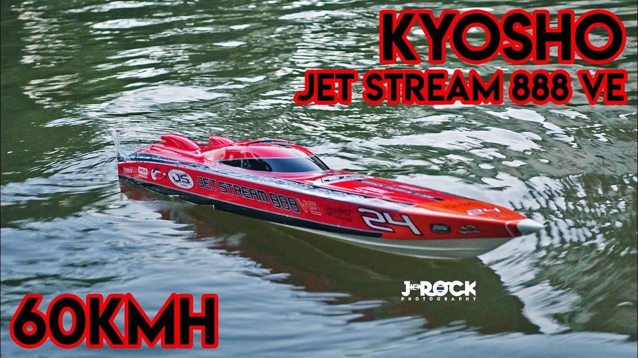 Kyosho Jet Stream 888 VE test run - at River Marina