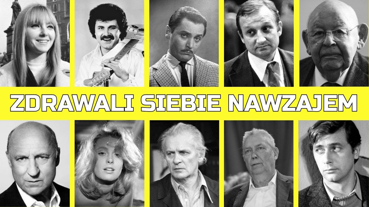 DONOSICIELE I ZDRAJCY: 10 gwiazd PRL, kt&oacute;re WSP&Oacute;ŁPRACOWAŁY z TAJNĄ POLICJĄ i niszczyły koleg&oacute;w