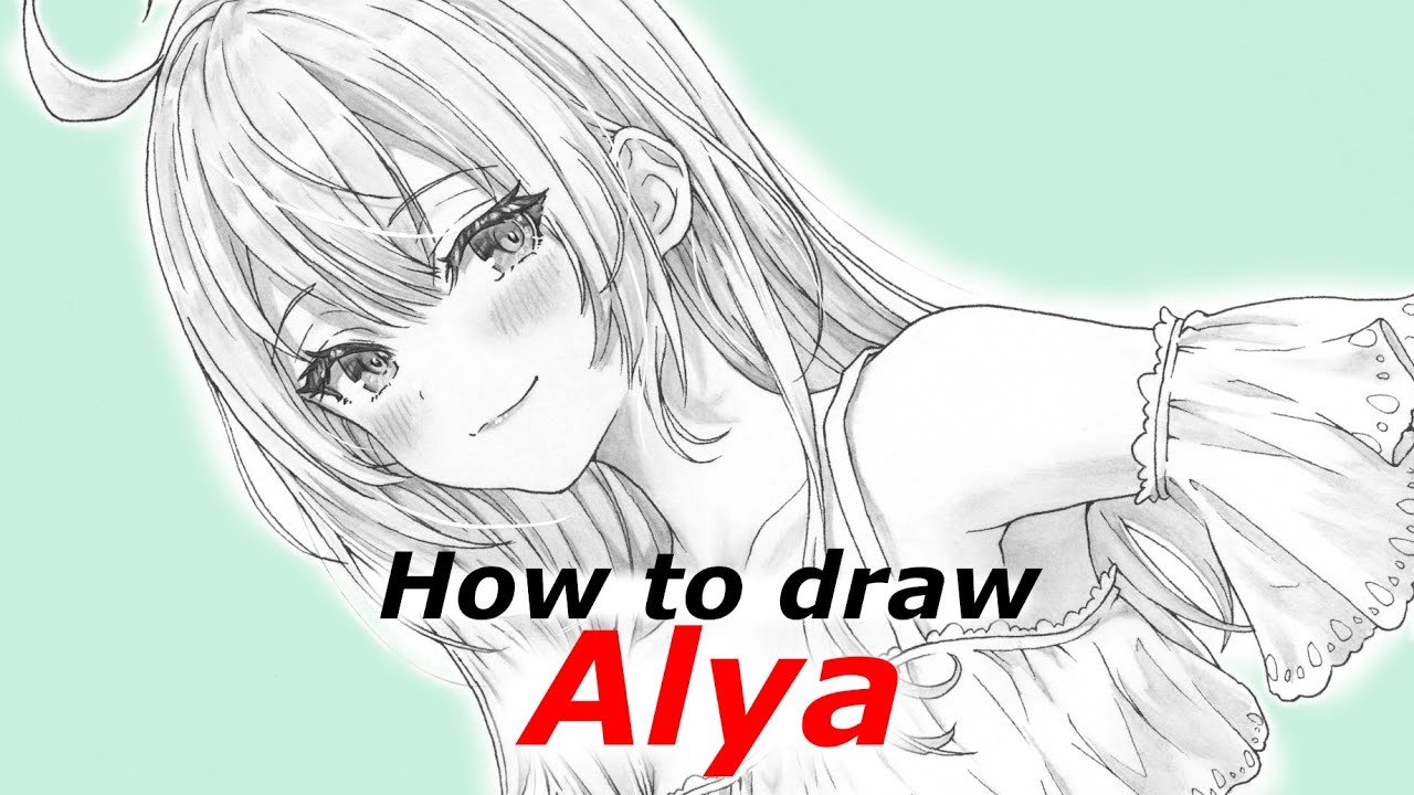 Как нарисовать Алю | Аля иногда скрывает свои чувства на русском | Часть1