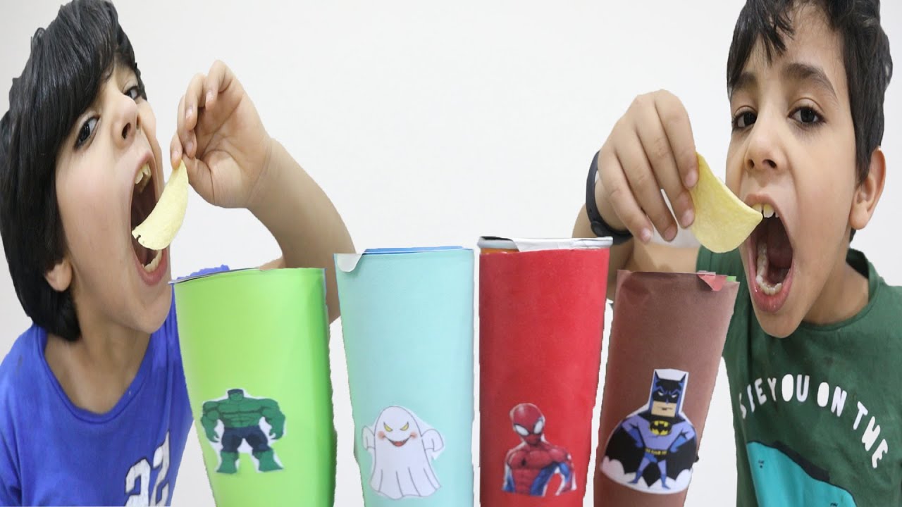 يتظاهر الياس وزياد والبرنجلز السحري !