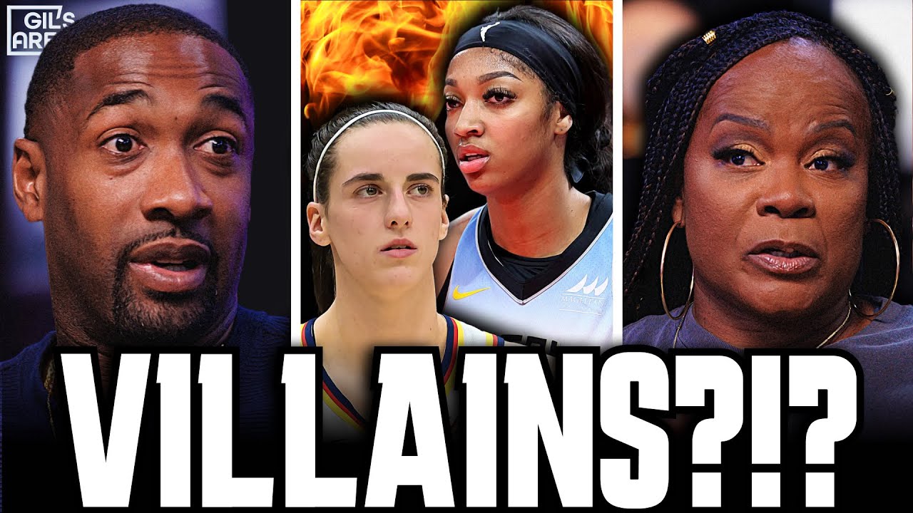 Gil's Arena BATTLES Over Caitlin Clark vs Angel Reese