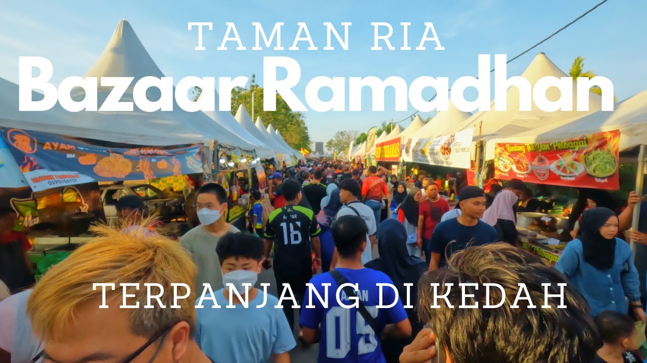 The Longest Bazaar Ramadhan  | POV Walk | Taman Ria, Sungai Petani, Kedah