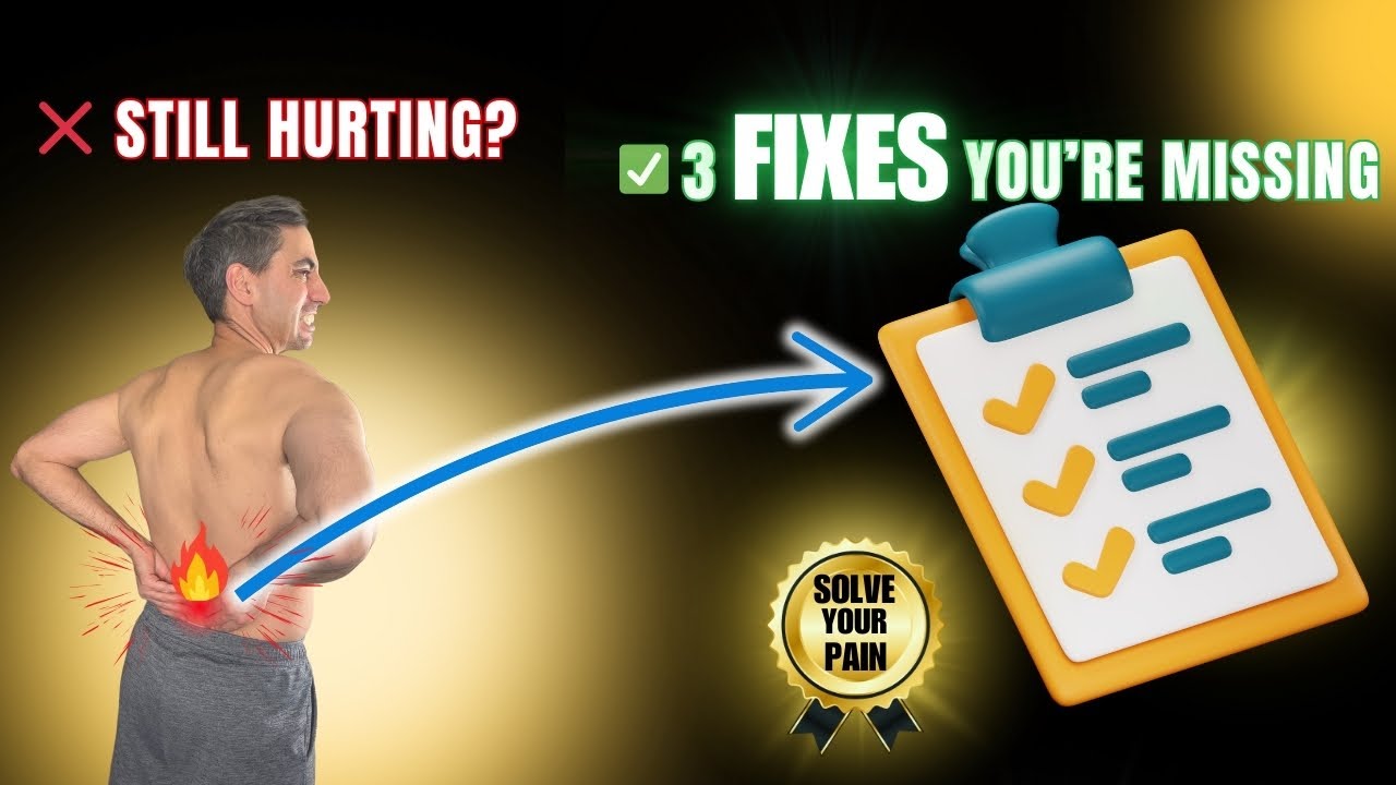 Decode Low Back Pain: Ask These 3 Questions to Finally Fix It! #decodelowbackpain #backpaindetective