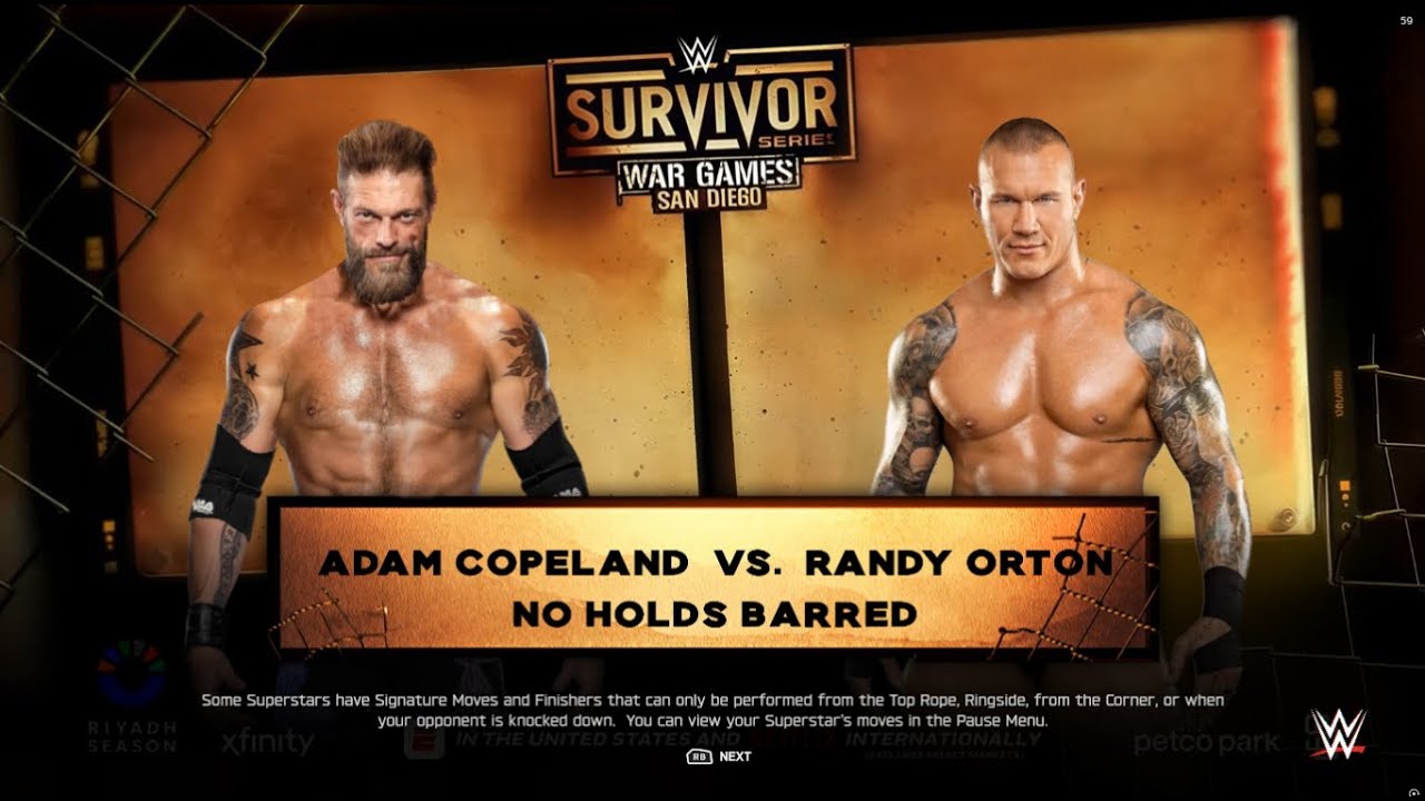 Братья, ставшие врагами – Эдж против Рэнди Ортона | Survivor Series