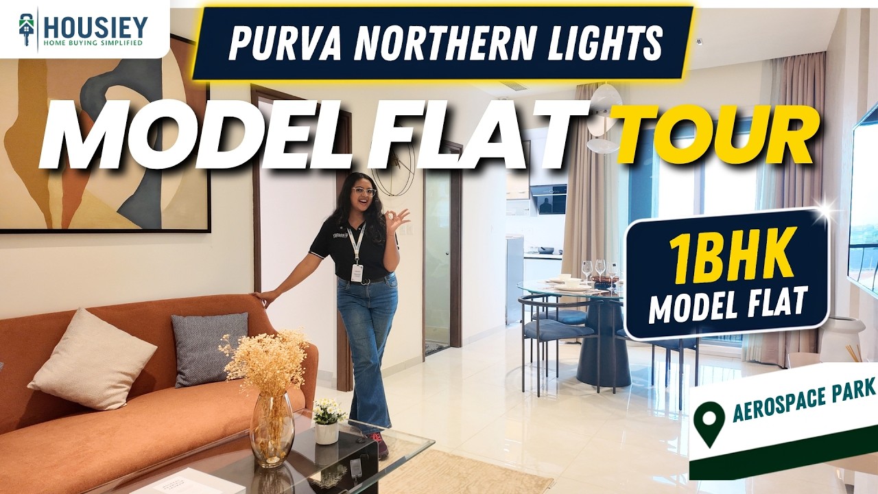 Purva Northern Lights KIADB | 1BHK Flat Tour In Aerospace Park Bagalur Bangalore | Detail & Price
