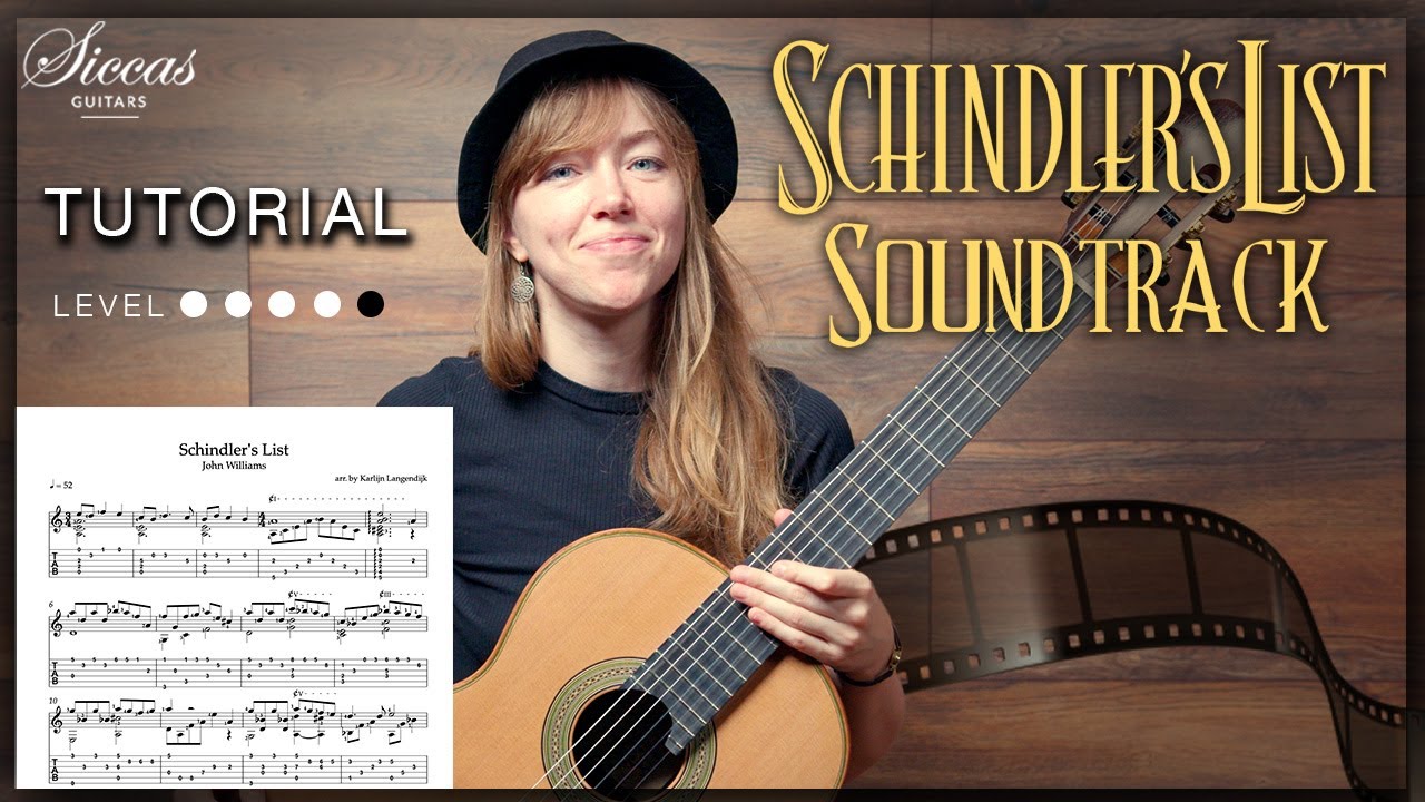 Schindler's List | Classical Guitar Tutorial