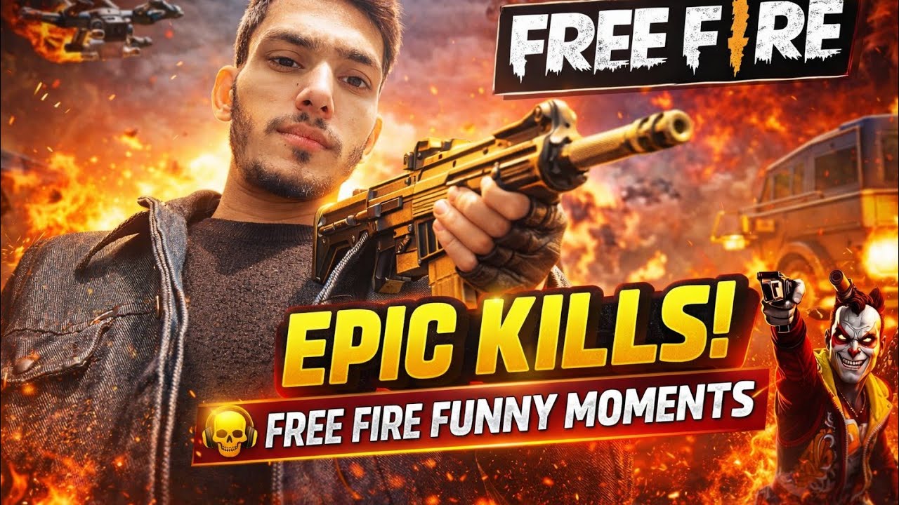 Live Free fire Challenge — Full-Throttle Action! 🚗💨