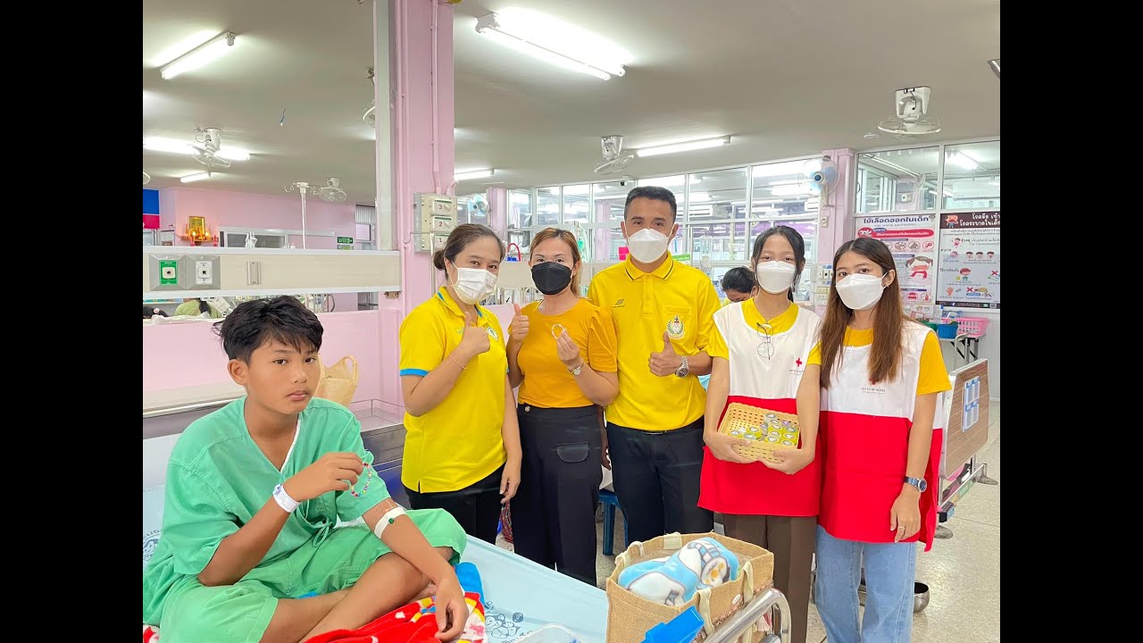กิจกรรมห้องสมุดเคลื่อนที่ส่งเสริมการอ่านและการเรียนรู้สำหรับเด็กป่วยในโรงพยาบาล ตำบลเขานิเวศน์