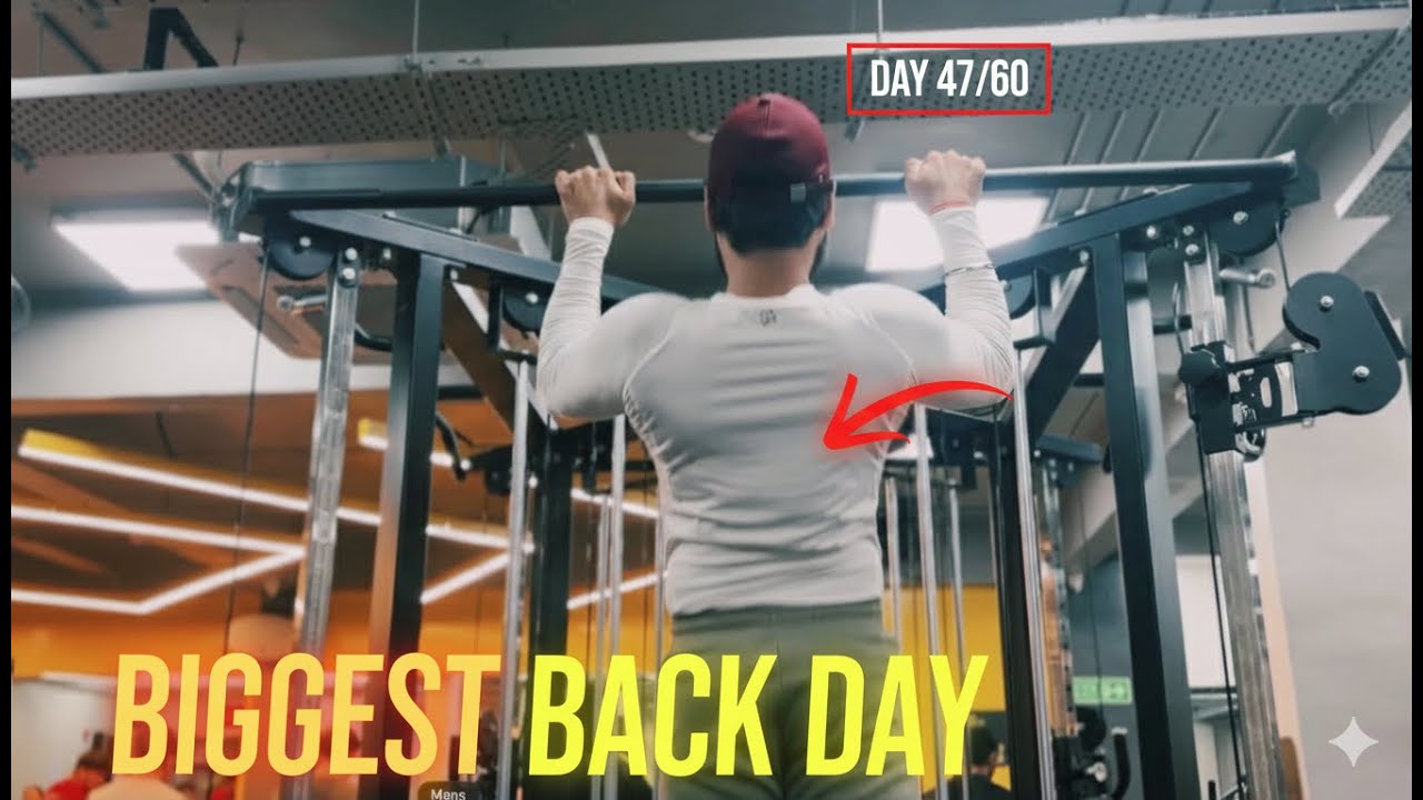 DAY 47 | 60-DAY SHRED CHALLENGE | The Biggest Back Day Ever 🔥💪