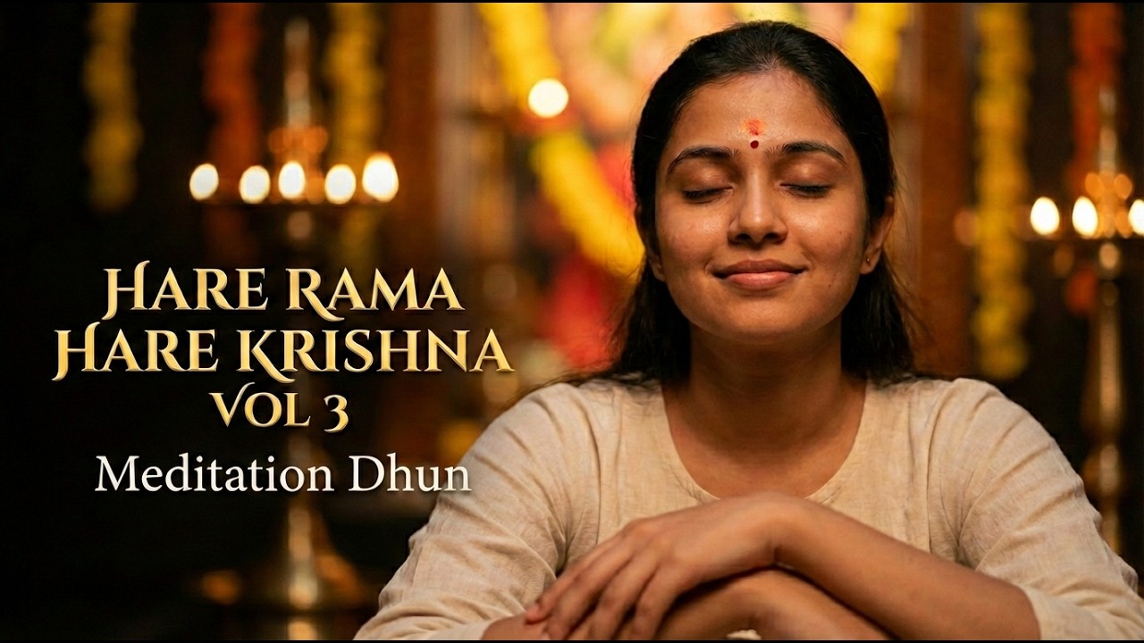 Meditation Dhun | Hare Rama Hare Krishna Vol-3 | Deep devotional chant