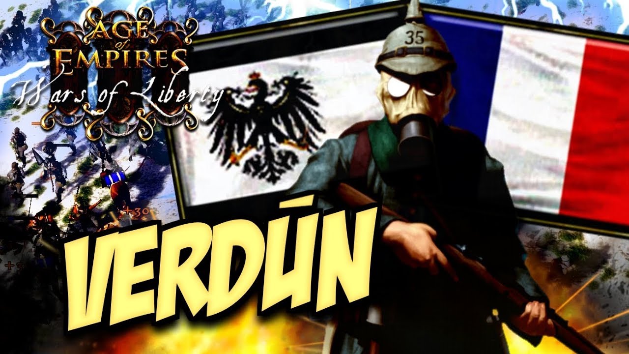 La BATALLA de VERDÚN en AGE of EMPIRES 3: WARS of LIBERTY