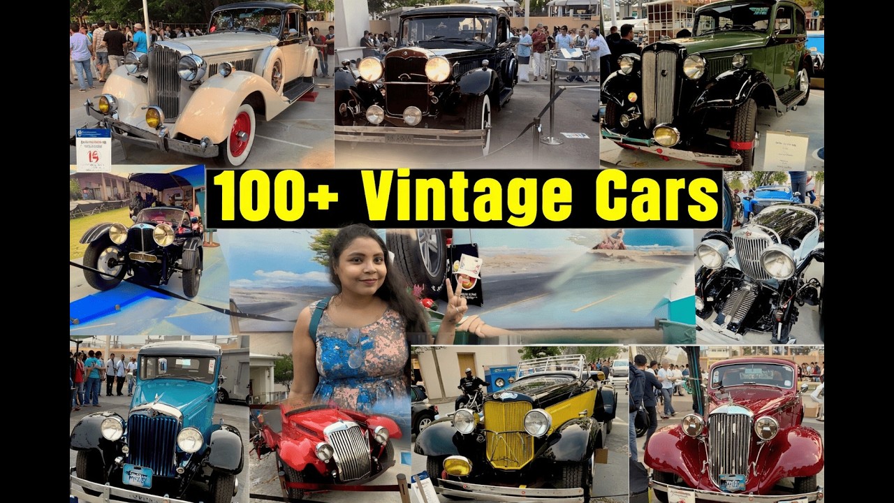 100+ Vintage Cars / Vintage Car Fiesta 2026 / 111-year-old Rolls-Royce Phantom #luxurycars #vintage