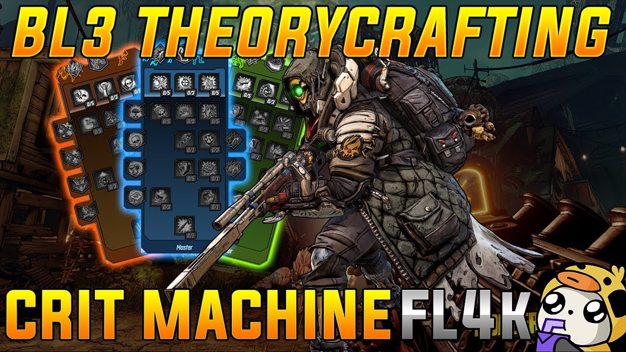 Borderlands 3 Theorycrafting | Сборка Crit Machine FL4K