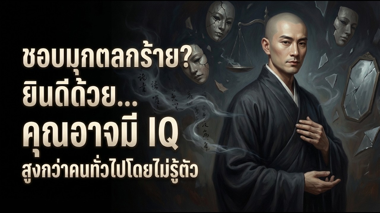 ชอบมุกตลกร้าย? ยินดีด้วย... คุณอาจมี IQ สูงกว่าคนทั่วไปโดยไม่รู้ตัว