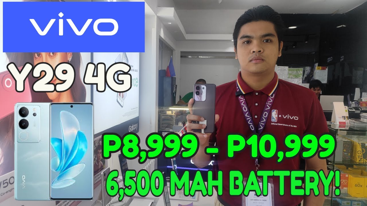 NEW VIVO Y29 4G | Massive 6,500 mAh battery!| specs, demo, features, and review | #vivoy294G