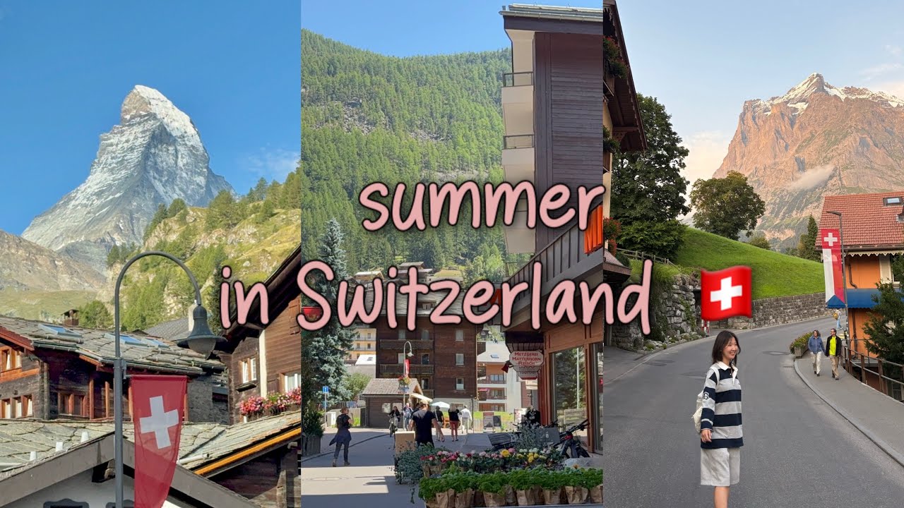Vlog | 2025 Summer in Switzerland ~2