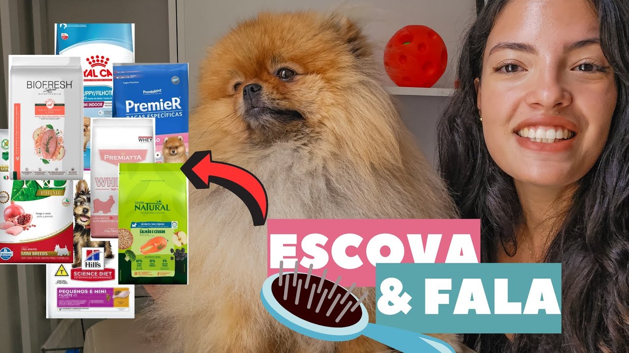TOUR por TODAS as RAÇÕES que meu SPITZ ALEMÃO comeu!