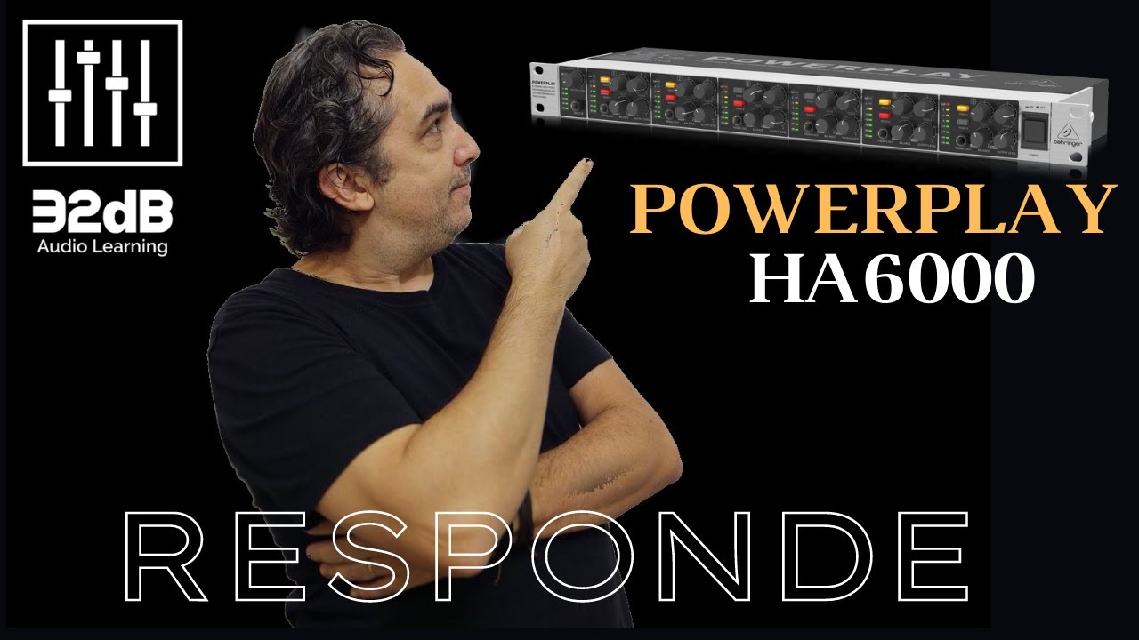 Como usar o  PowerPlay HA6000, as funções do equipamento