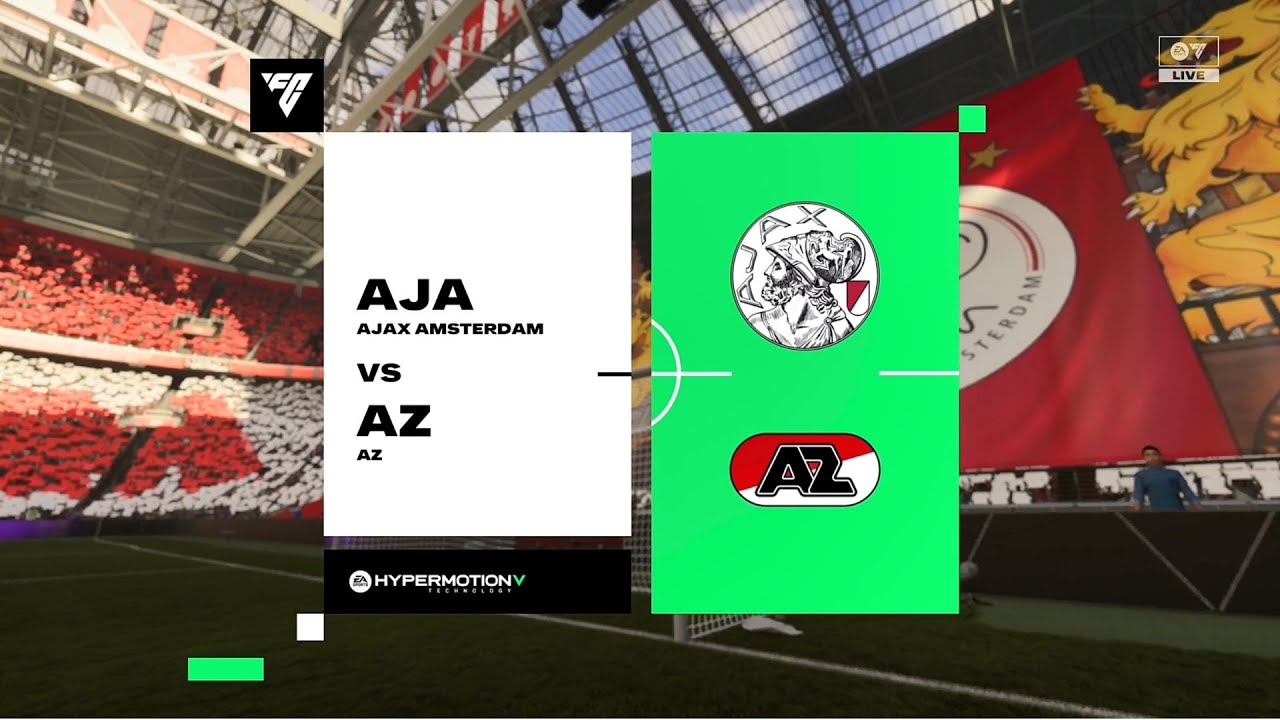 EA Sports FC 26 | Ajax Amsterdam vs AZ Alkmaar - Johan Cruijff Arena | Gameplay PS5