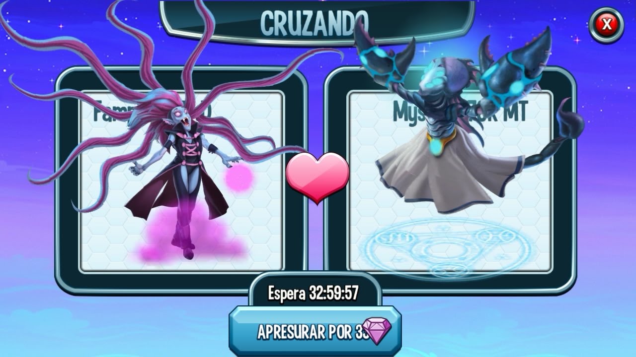 Monster Legends - Fampira & Mystery - Breeding Famperium - Challenge TROLL