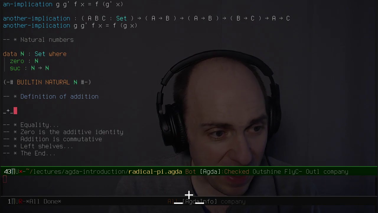 Some computer-assisted proofs with Agda - Radical Pi