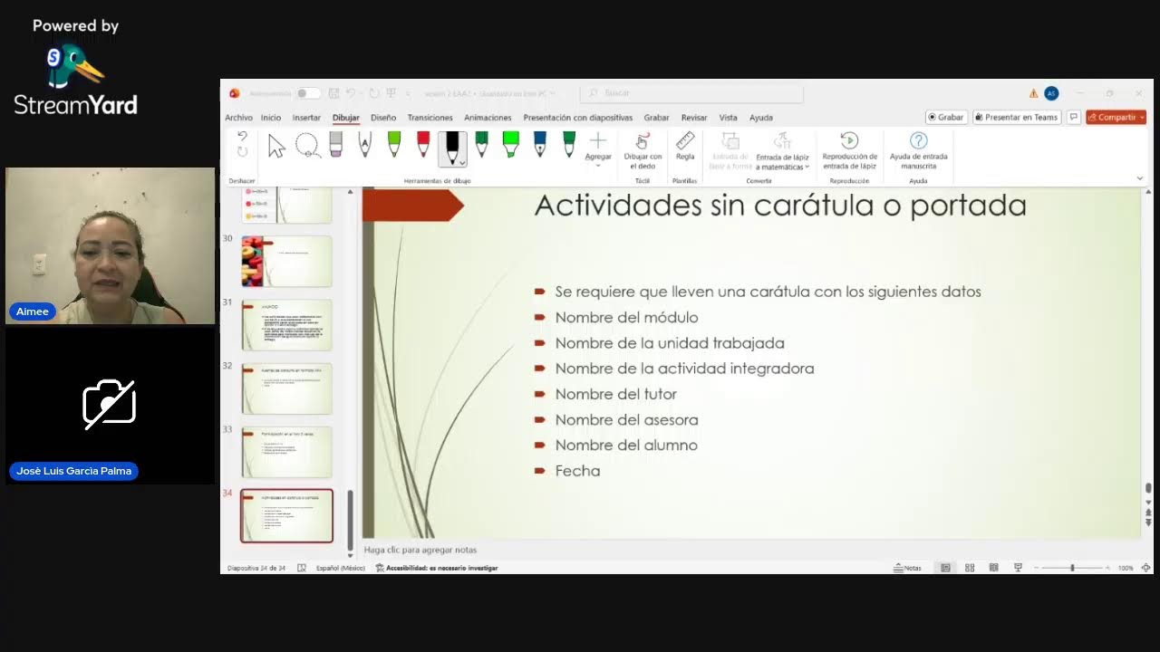 Segunda sesin de espacio abierto para el aprendizaje