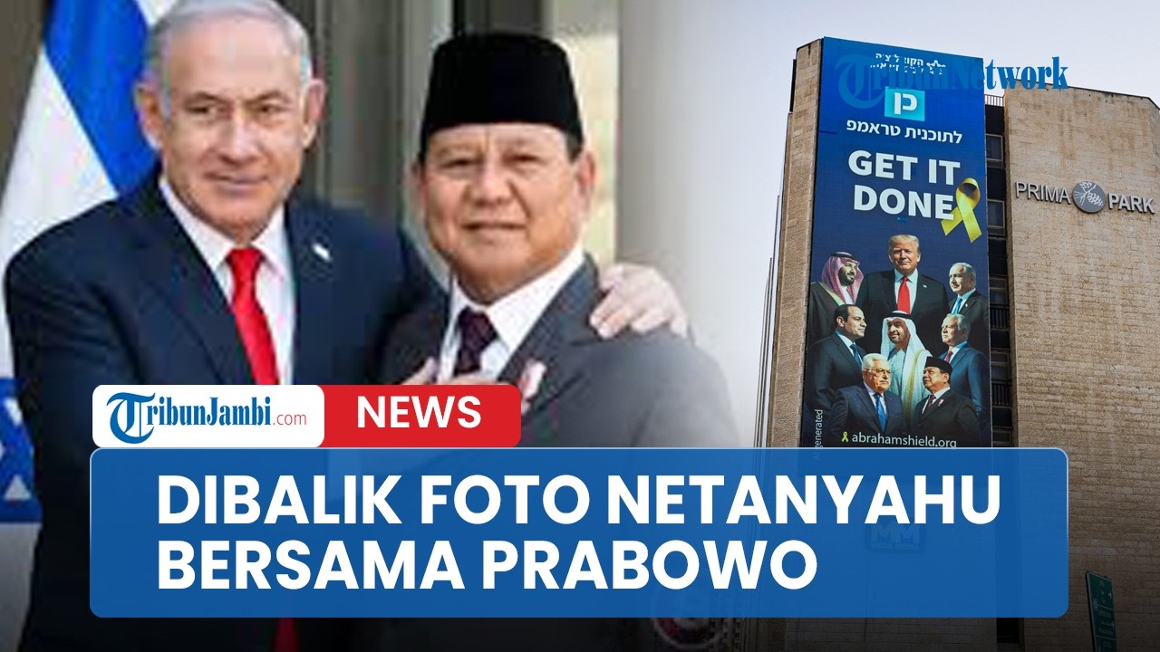 Terungkap Fakta Dibalik Foto Netanyahu Bersama Presiden Prabowo