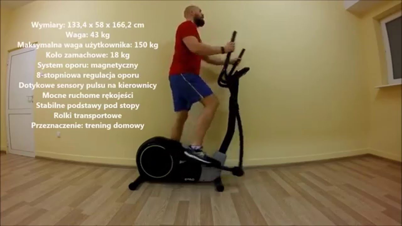 Energetic Body E950 Orbitrek Magnetyczny PREZENTACJA