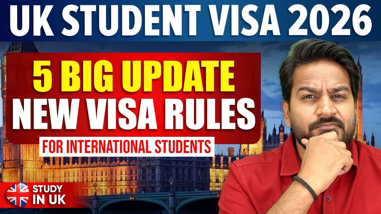 #5 UK New Rules for Students Visa 2026 | Study in UK 2026