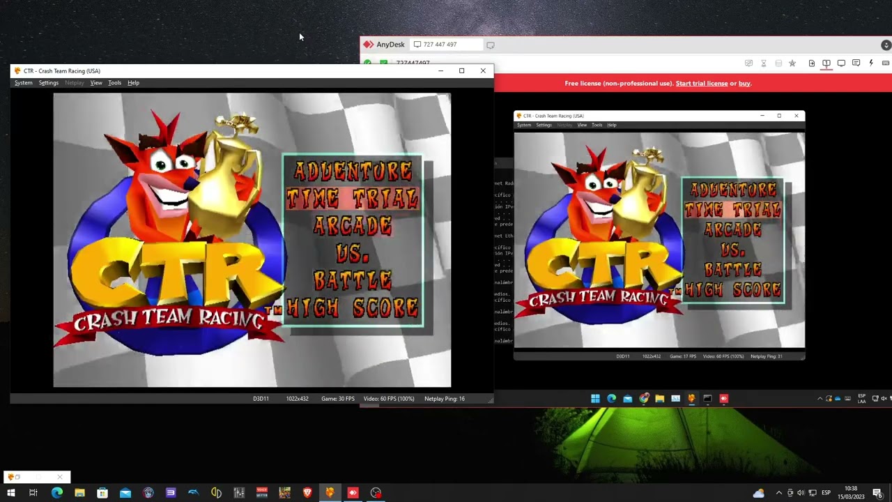 DUCKSTATION NETPLAY TEST 2 (2X SCALE) - 15-03-2023