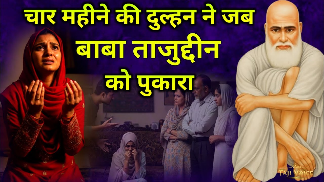 जब चार महीने की मजबूर दुल्हन ने बाबा ताजुद्दीन को पुकारा | Hazrat Baba Tajuddin R.A. Ka Waqia