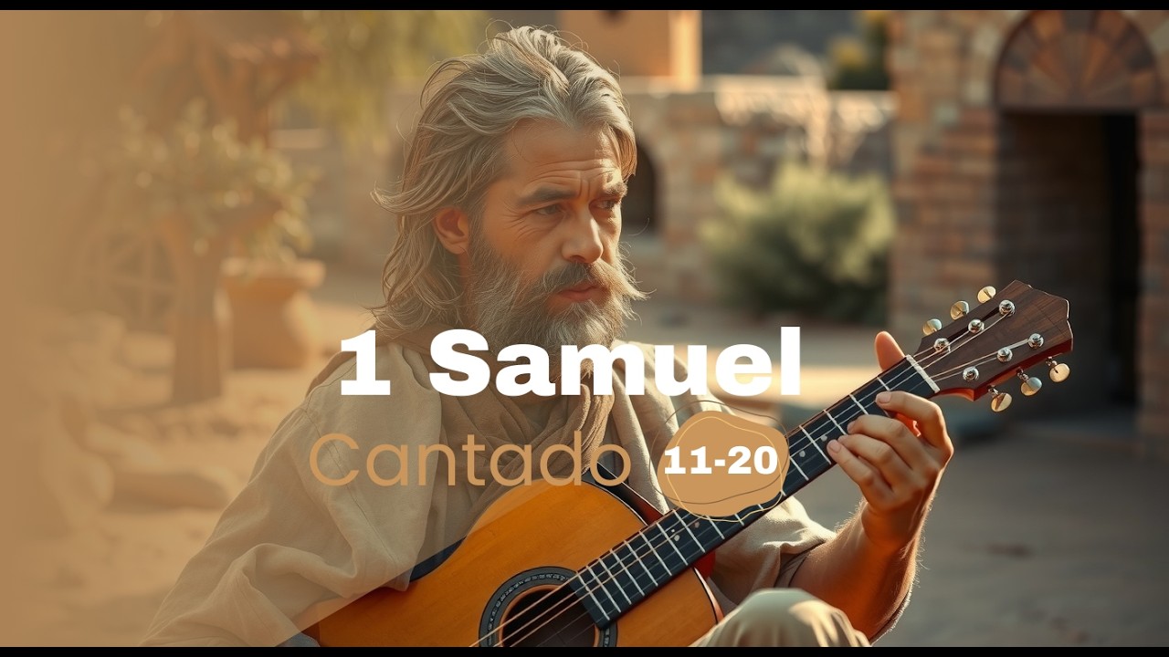 1 Samuel (Capítulos 11-20) | Bíblia Cantada com Voz e Violão (Saul e Davi: Reinado e Rival)