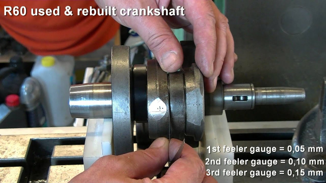 BMW R60 & R67/2 crankshaft check