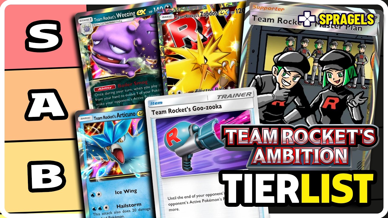 NEW Team Rocket's Ambition Pokemon TCG Pocket TIER LIST