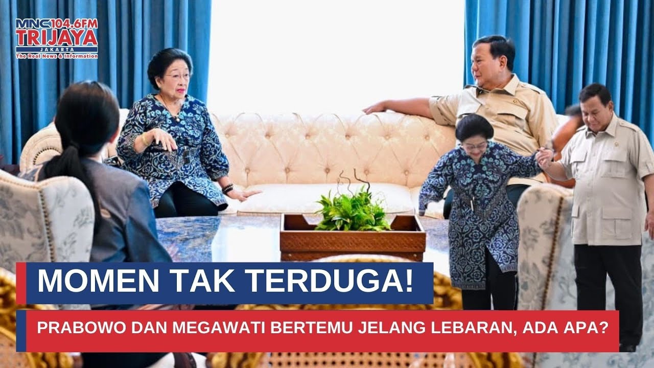 Hangat dan Penuh Makna! Ini yang Terjadi Saat Megawati Temui Prabowo di Istana I Trijaya Update