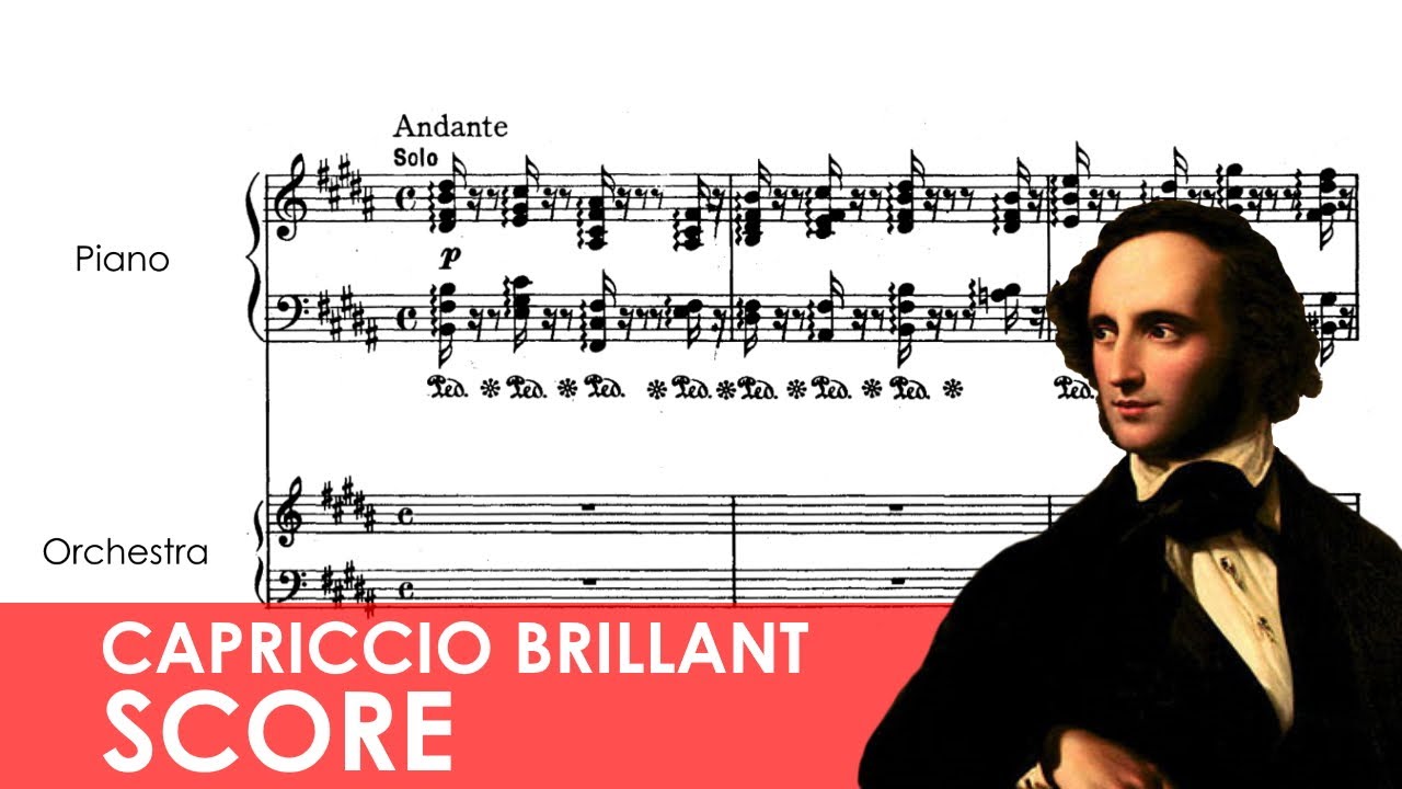 MENDELSSOHN Capriccio Brillant in B minor (Op. 22) Score