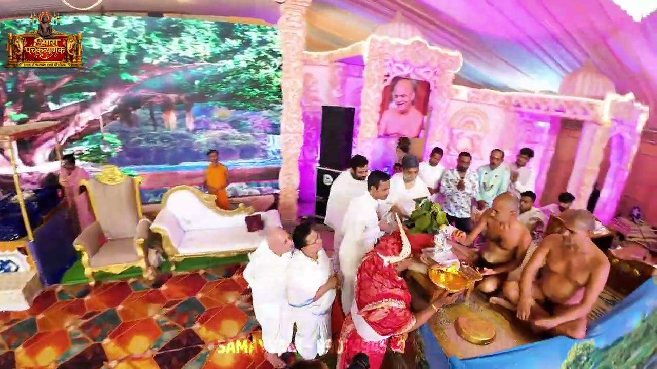 तप कल्याणक की झलक ll ड्रोन दृश्य ll छपारा पंचकल्याणक महोत्सव