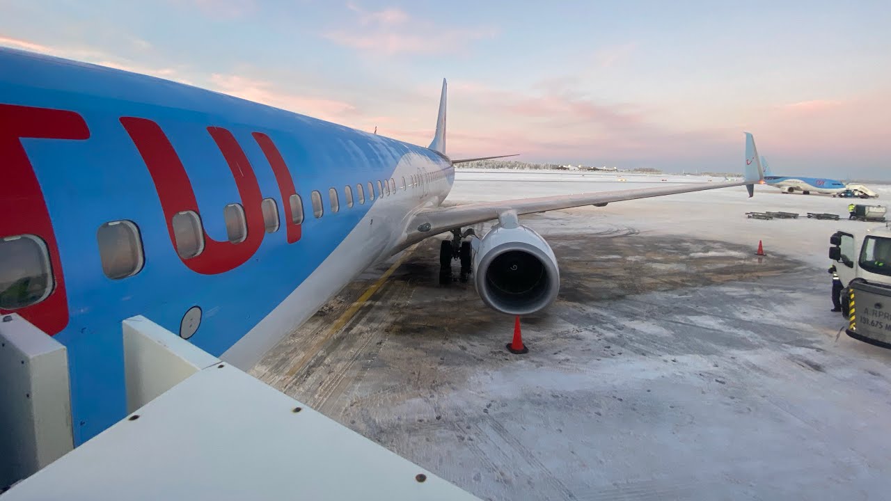 TUI Snowy Landing in Rovaniemi, Lapland