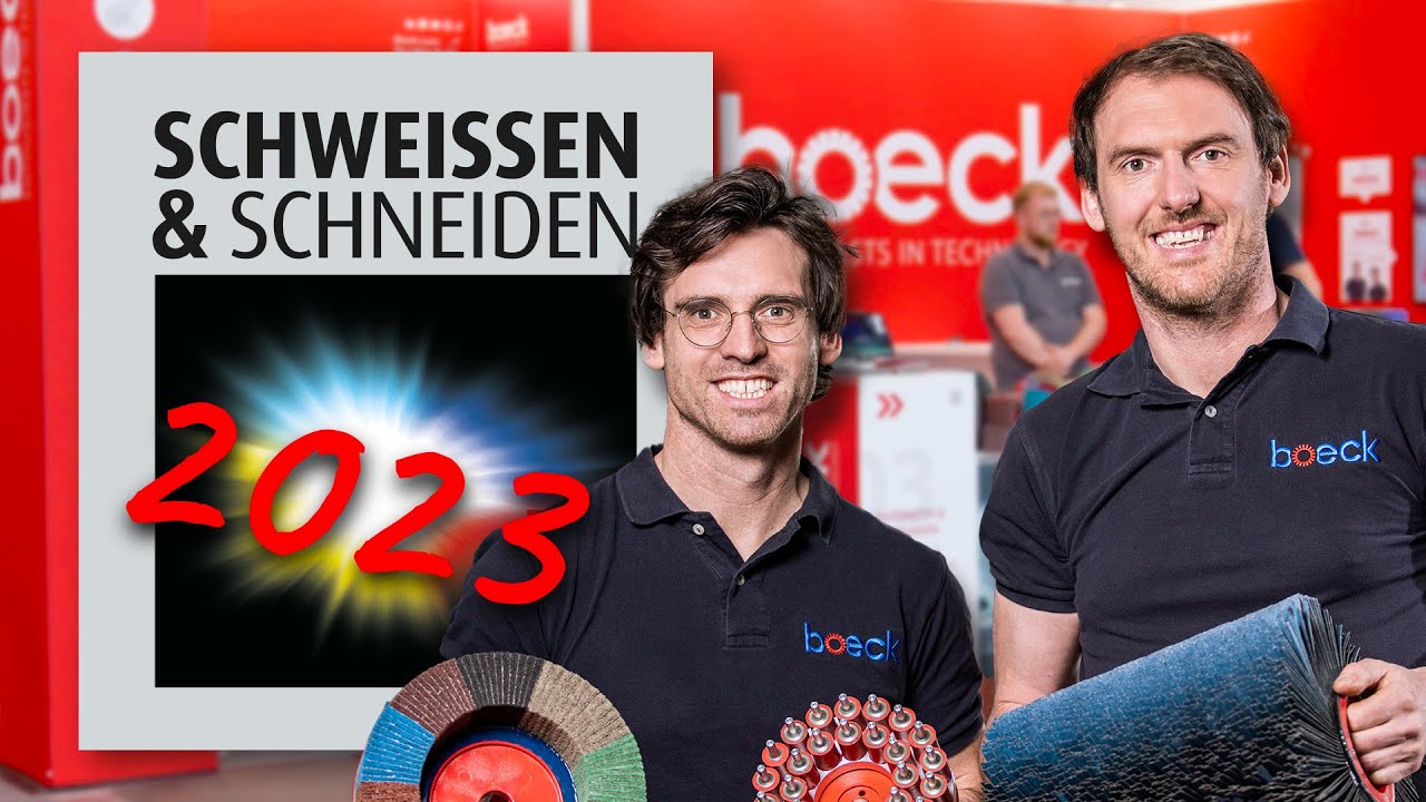 Schweissen u Schneiden 2023 - boeck at trade show in Essen/Germany