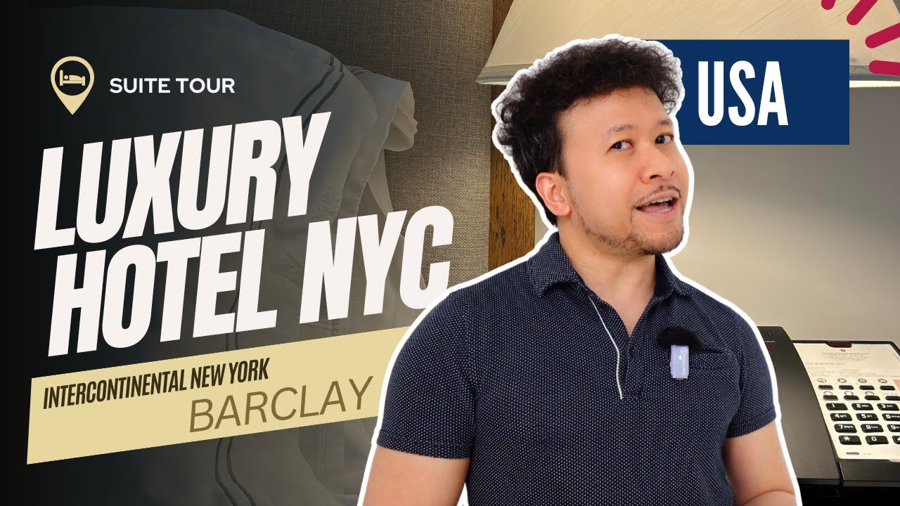 NYC HOTEL TOUR 🤩 InterContinental New York Barclay Suite Review 💎 Luxury Hotels  Manhattan #newyork