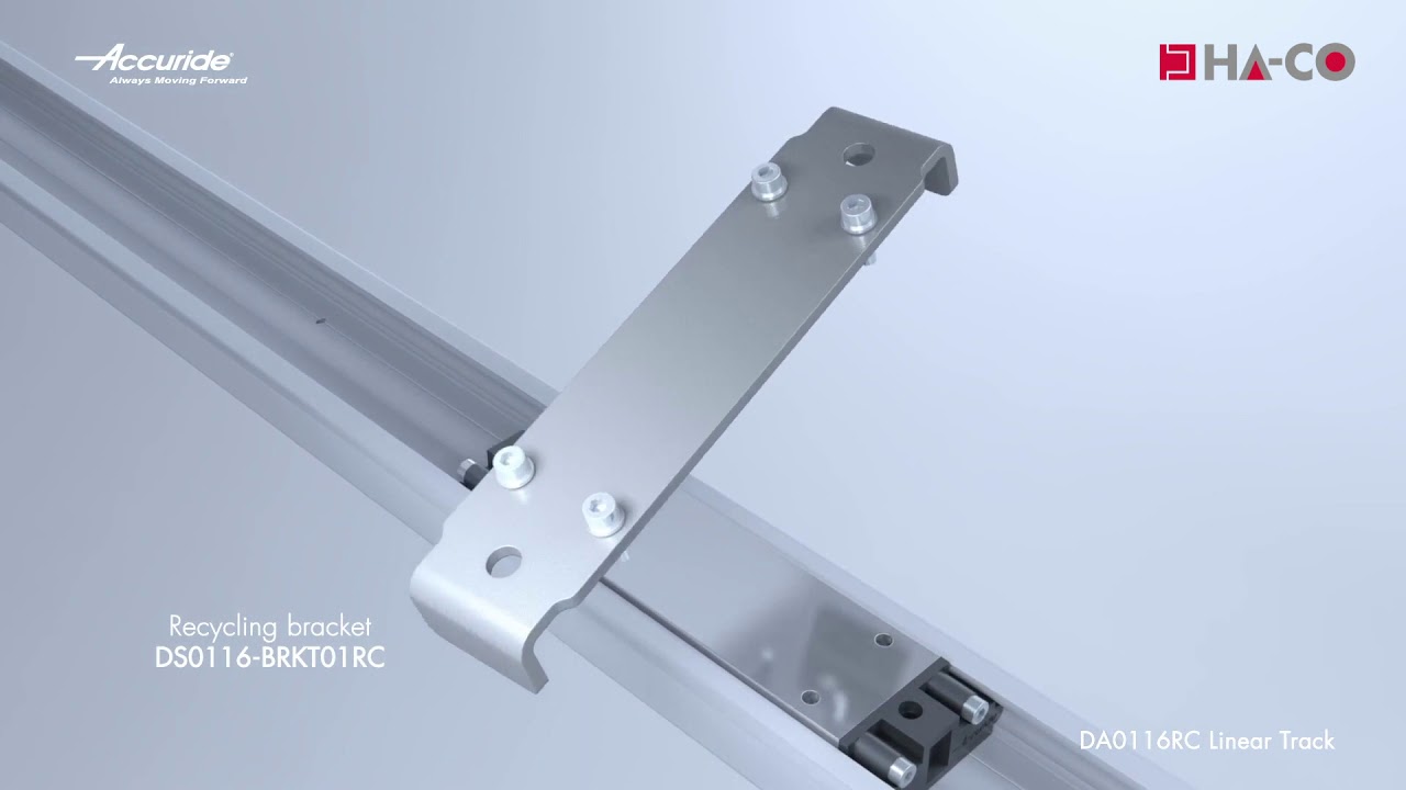 Accuride 0116 RC - Rostfreie Linearführung mit Kugelwagen bis 360kg