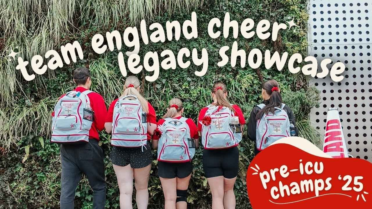 Legacy Dream Extreme Showcase Vlog | Team England Cheer 2025 🇬🇧🌹