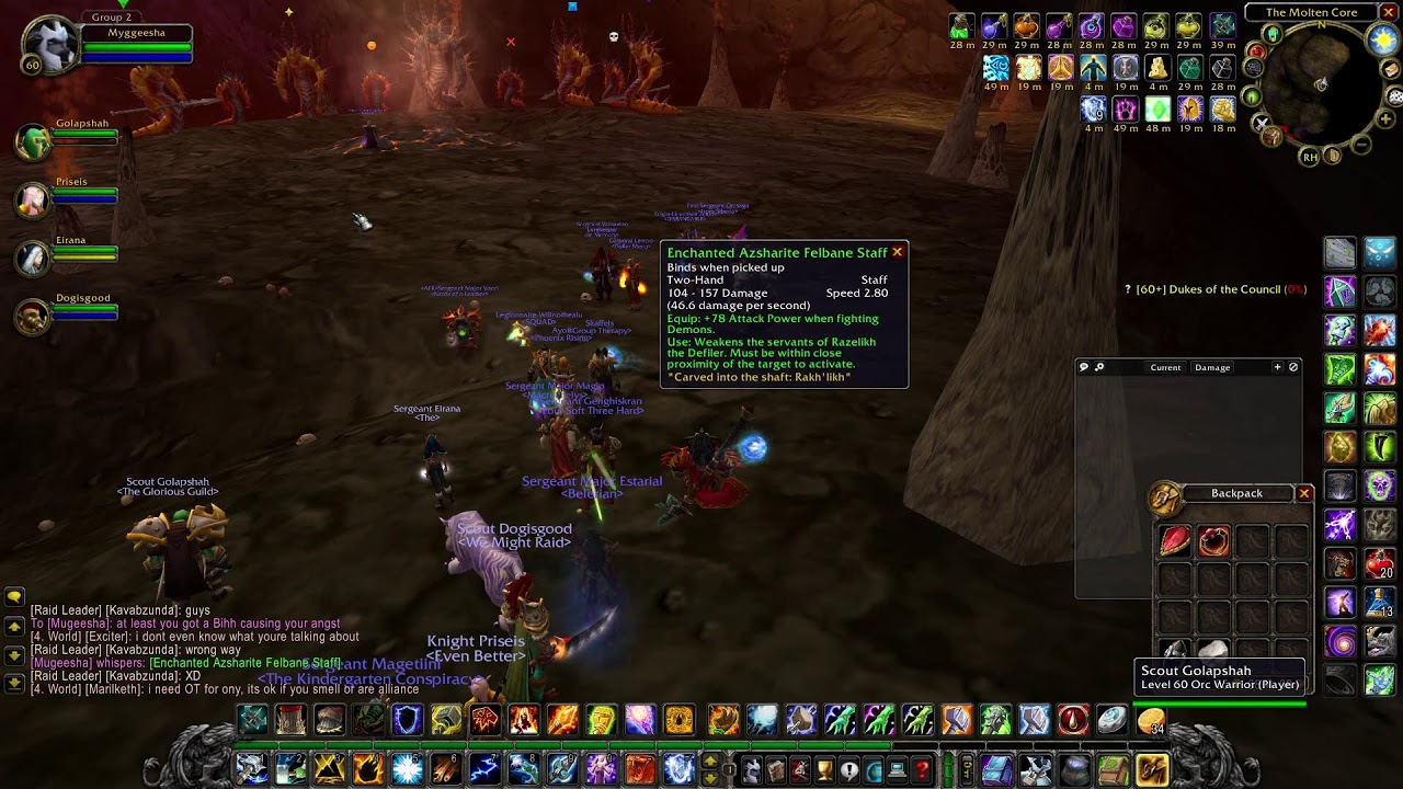 Molten Core Turtle WoW Shaman #1 SpeLL CliCkER